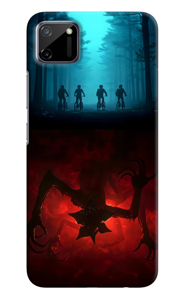 Ordinary Things Downside Up Realme C11 2020 Hard Case Back Cover by Casekaro