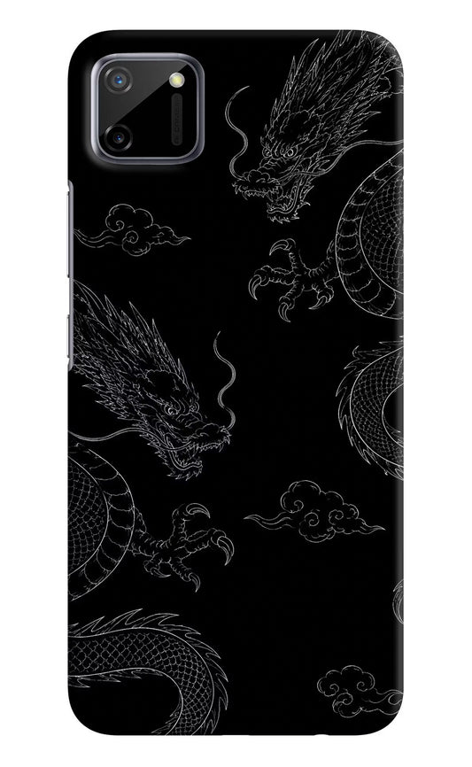 Twin Dragons Realme C11 2020 Hard Case Back Cover by Casekaro