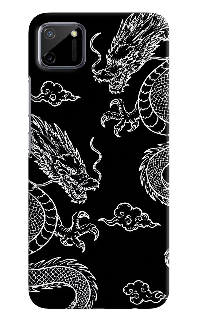 Twin Dragons Realme C11 2020 Hard Case Back Cover by Casekaro