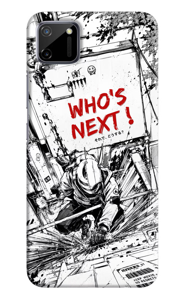 Who's Next Realme C11 2020 Hard Case Back Cover by Casekaro