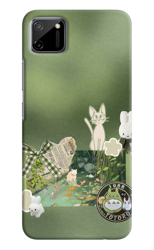 Aesthetic anime Realme C11 2020 Hard Case Back Cover by Casekaro