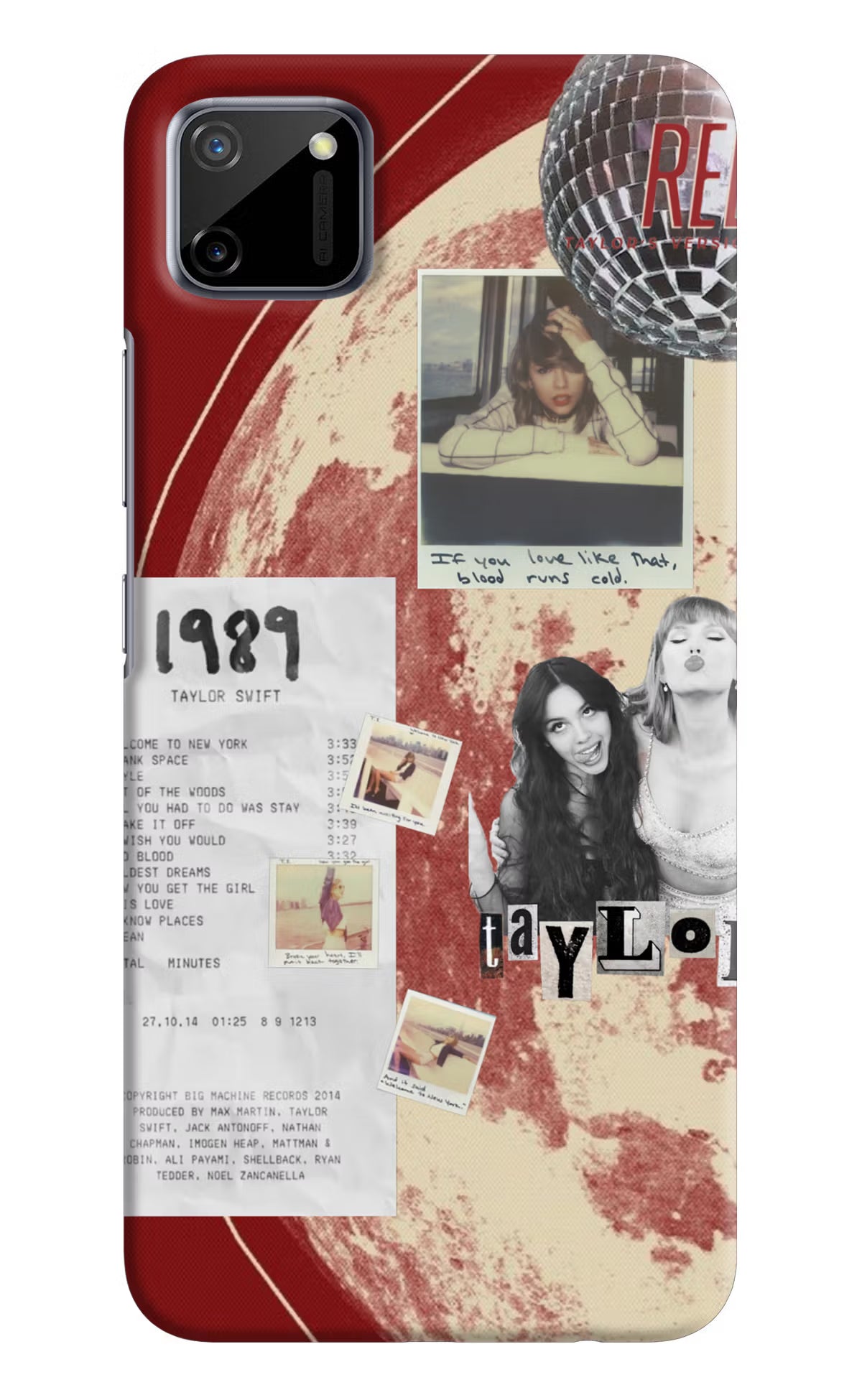 Taylor Swift Realme C11 2020 Back Cover