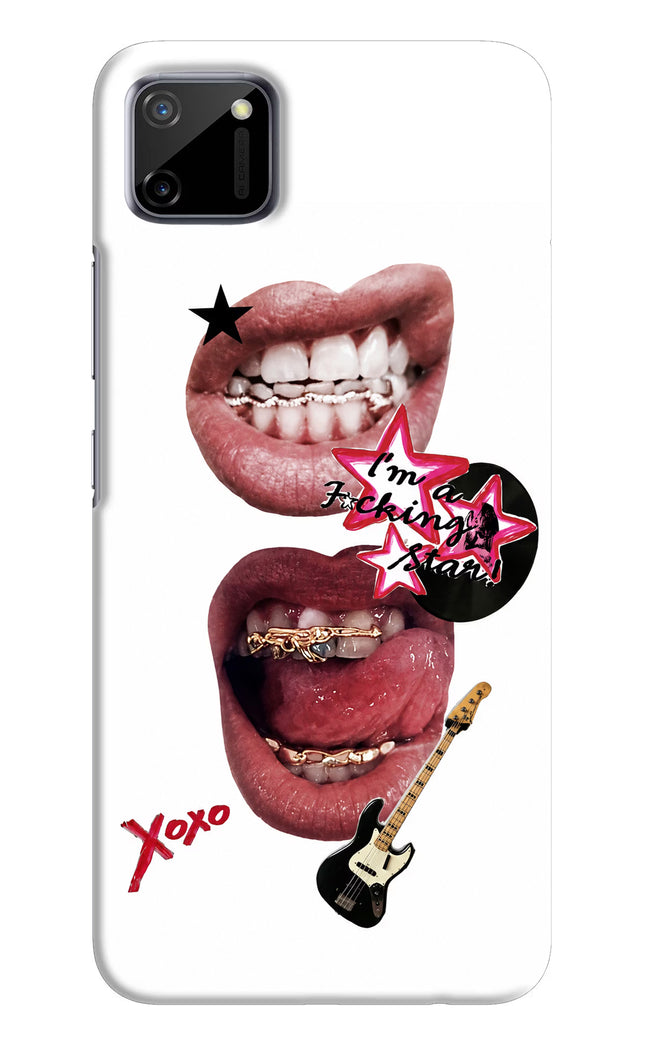 Rockstar Realme C11 2020 Hard Case Back Cover by Casekaro
