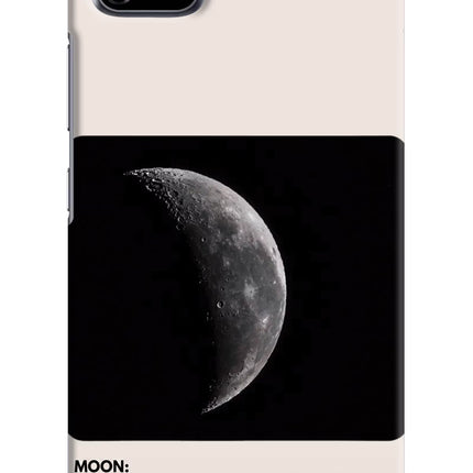 Moon Phase Realme C11 2020 Hard Case Back Cover by Casekaro