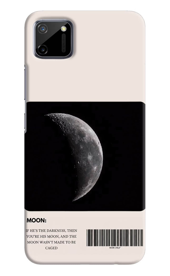 Moon Phase Realme C11 2020 Hard Case Back Cover by Casekaro