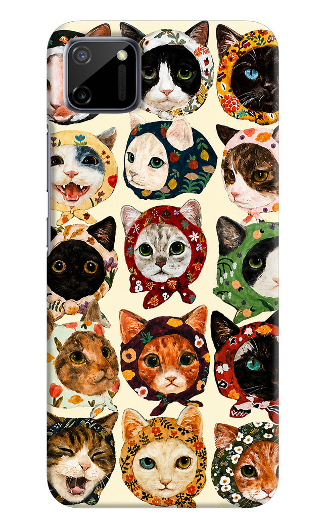 Cool Cat Realme C11 2020 Hard Case Back Cover by Casekaro