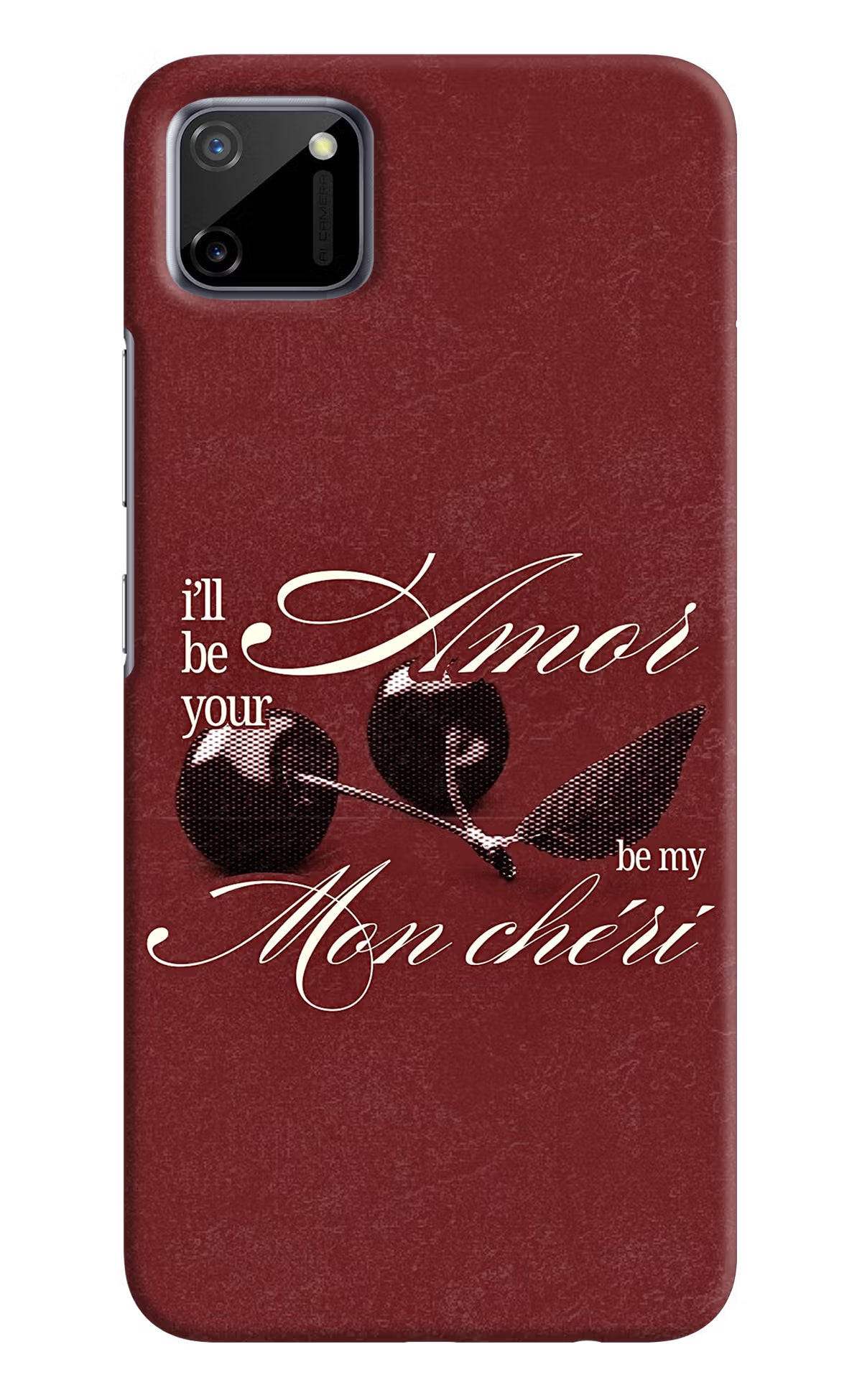Velvet Cherry Realme C11 2020 Back Cover