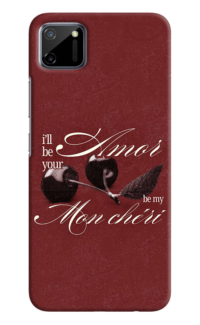 Velvet Cherry Realme C11 2020 Hard Case Back Cover by Casekaro