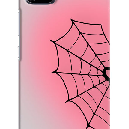 Pink Web Realme C11 2020 Hard Case Back Cover by Casekaro