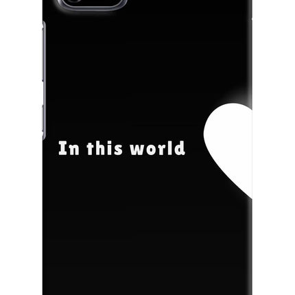 This World Realme C11 2020 Hard Case Back Cover by Casekaro