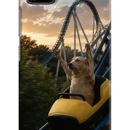 Rollercoaster Dog Realme C11 2020 Hard Case Back Cover by Casekaro