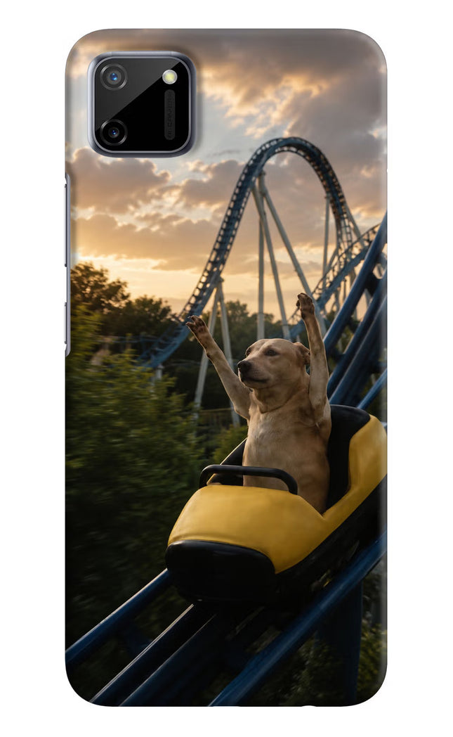 Rollercoaster Dog Realme C11 2020 Hard Case Back Cover by Casekaro