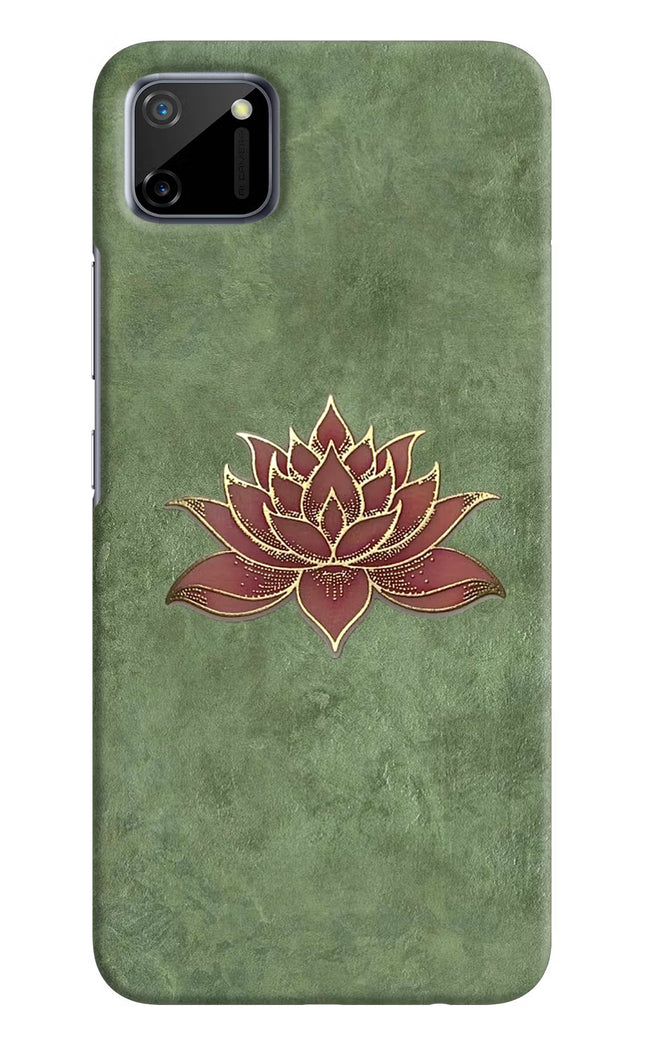 Lotus Grace Realme C11 2020 Hard Case Back Cover by Casekaro