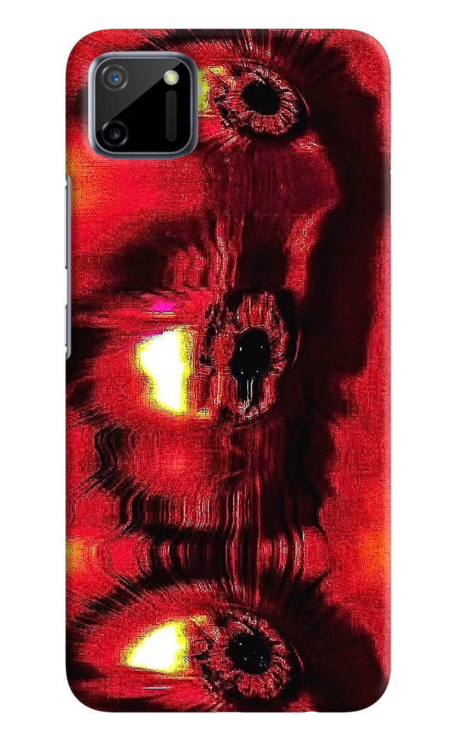 Fire Eye Realme C11 2020 Hard Case Back Cover by Casekaro