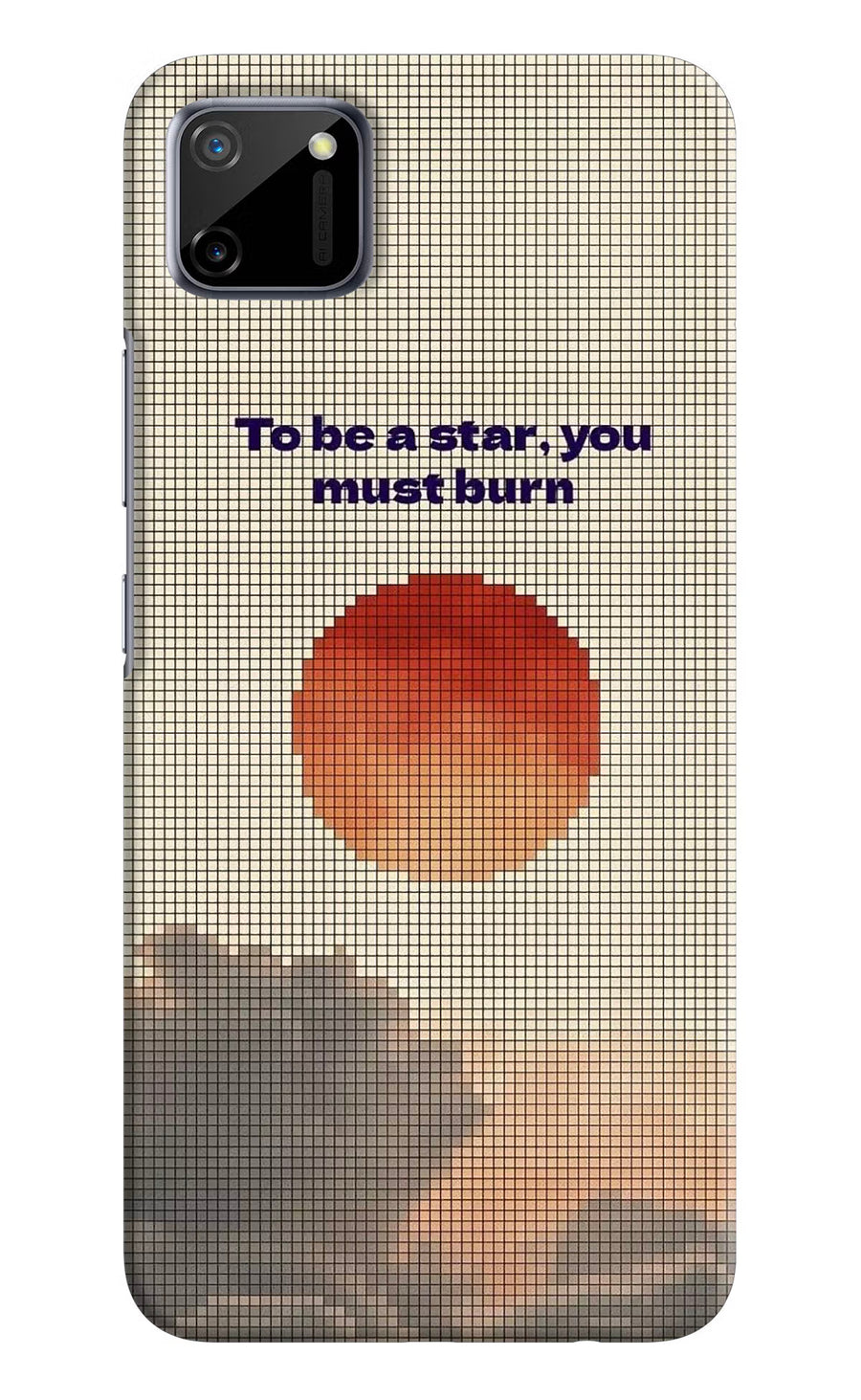 Pixel Sun Realme C11 2020 Back Cover, Hard case