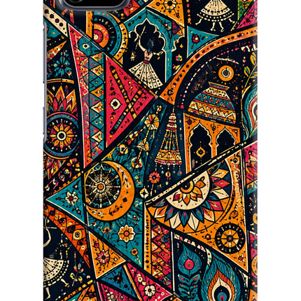 Folk Print Realme C11 2020 Back Cover