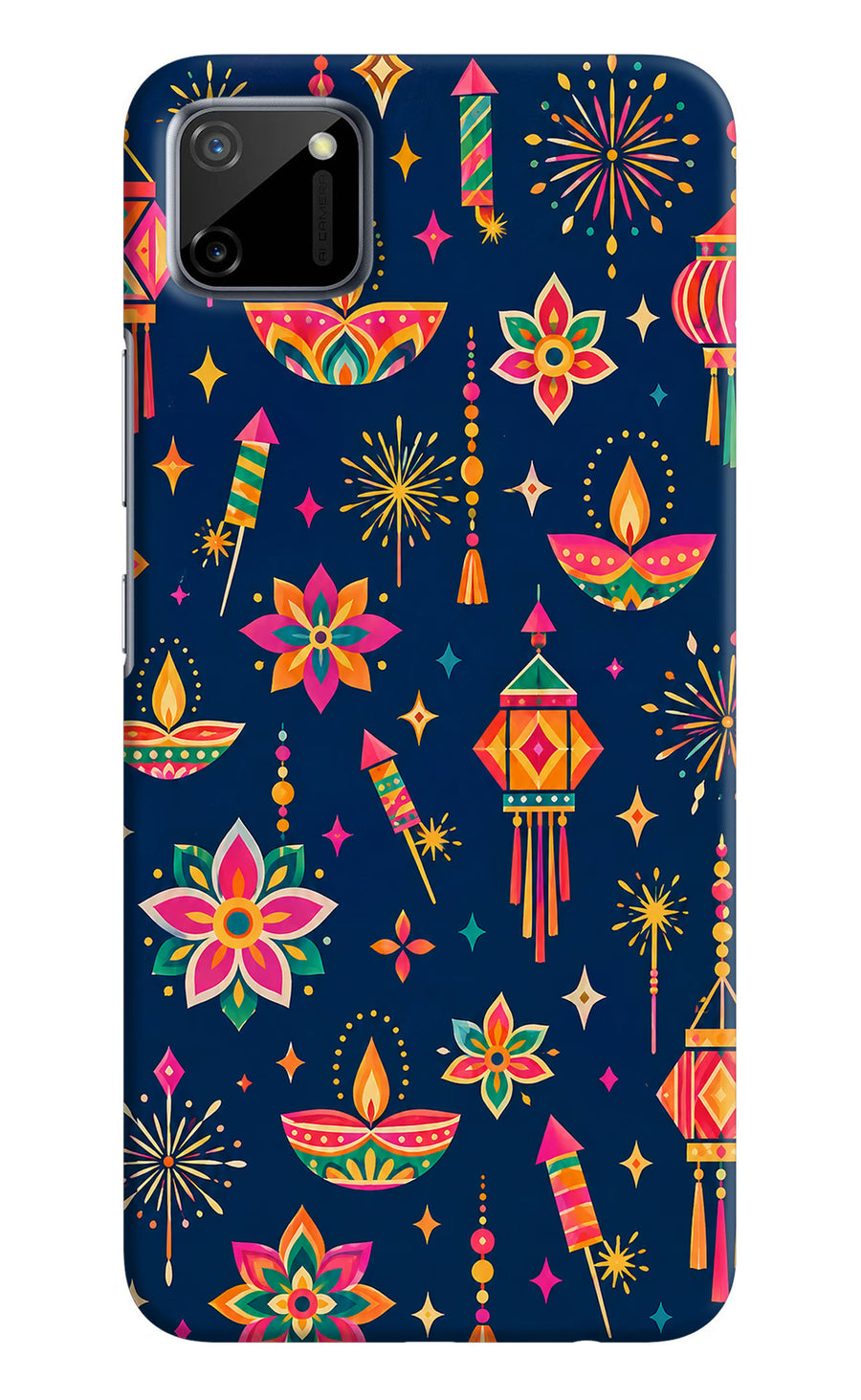 Festive Pop Realme C11 2020 Back Cover, Hard case