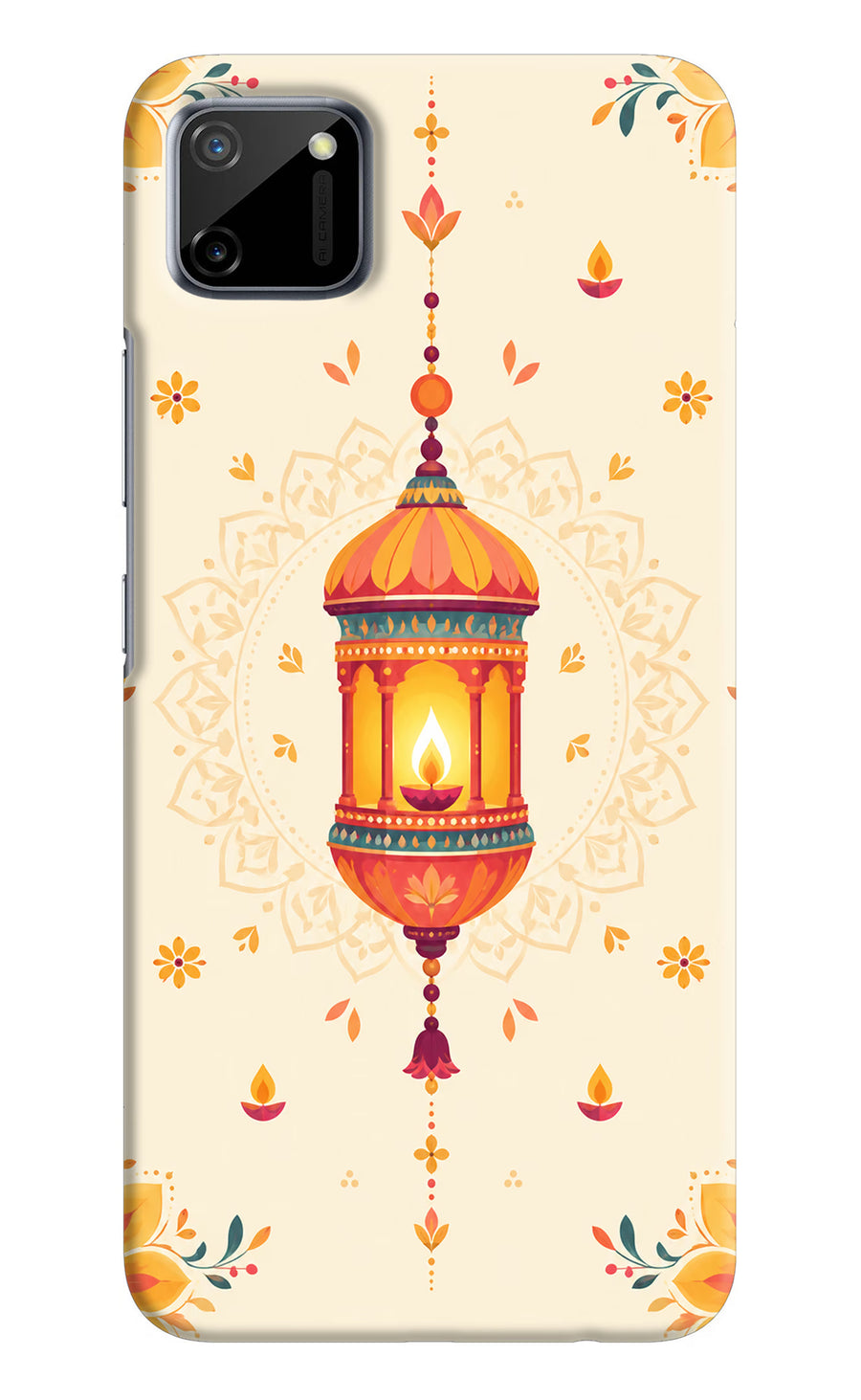 Golden Lantern Realme C11 2020 Back Cover, Hard case