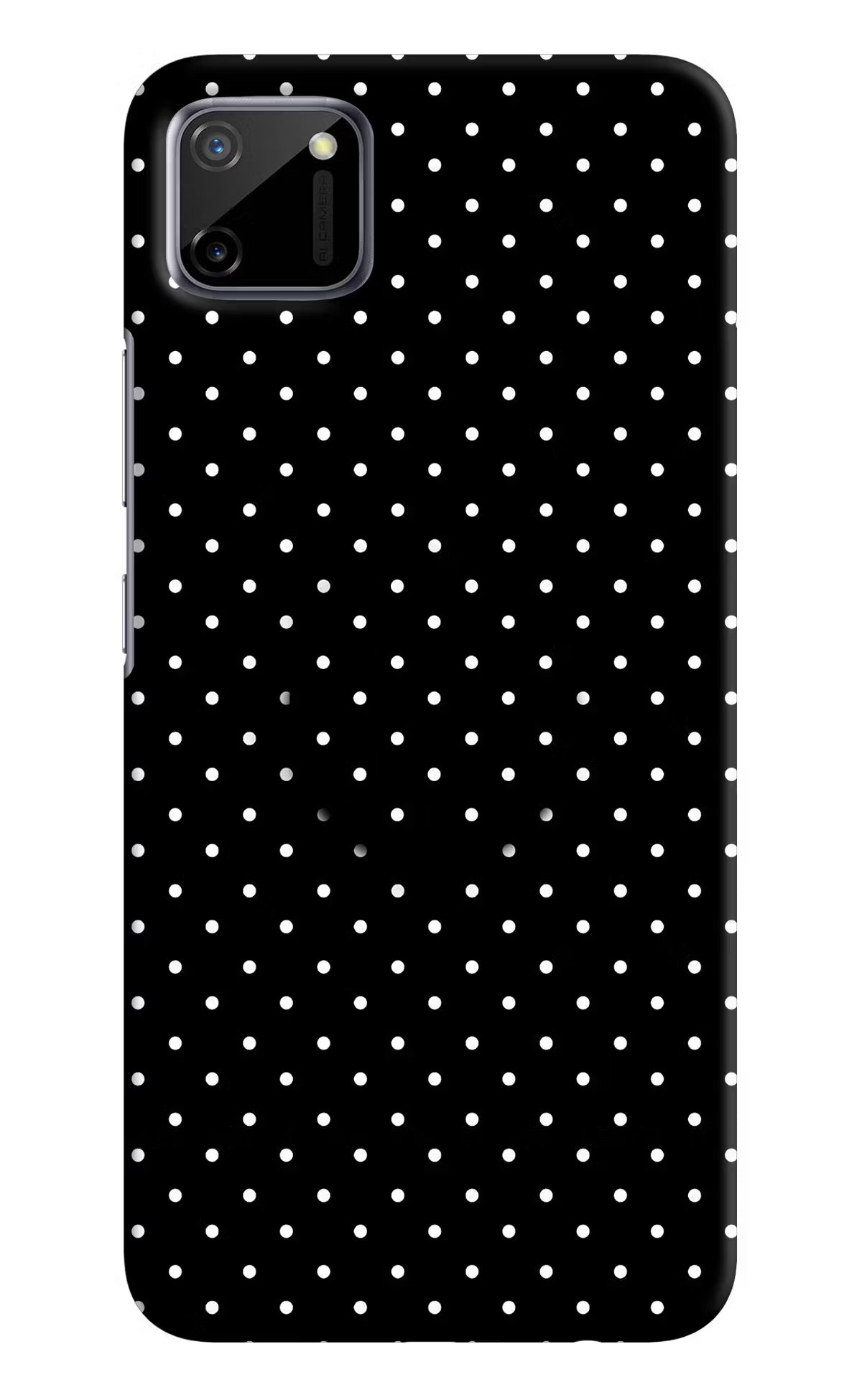 White Dots Realme C11 2020 Hard Case Back Cover by Casekaro
