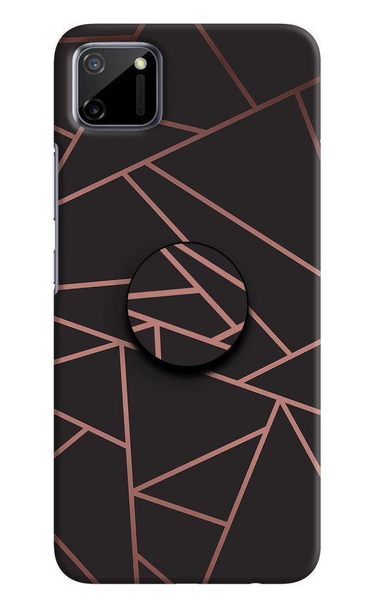 Geometric Pattern Realme C11 2020 Hard Case Back Cover by Casekaro