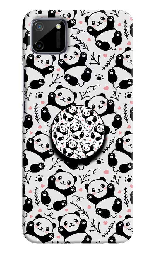 Cute Panda Realme C11 2020 Pop Case by Casekaro