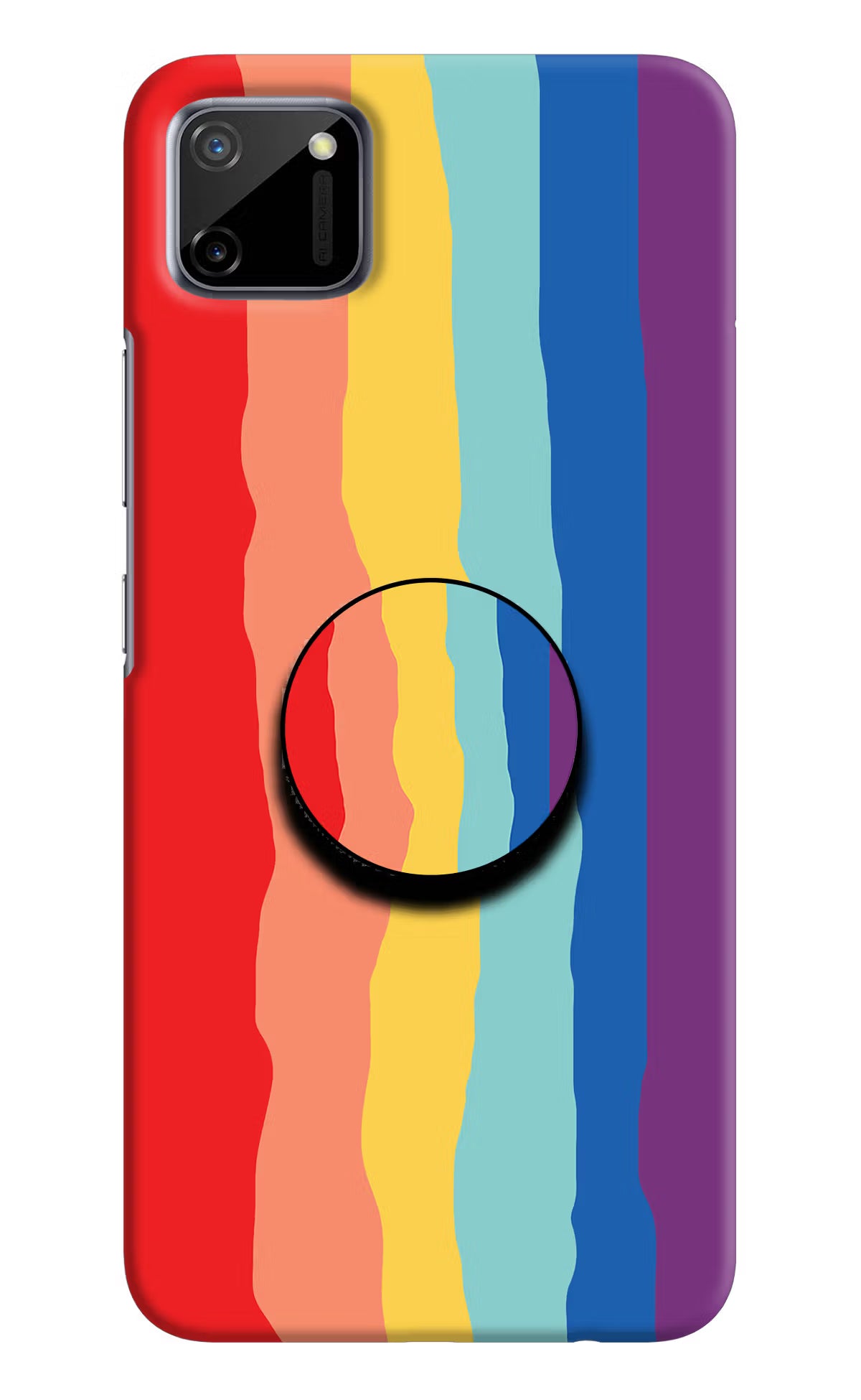 Rainbow Realme C11 2020 Pop Case by Casekaro