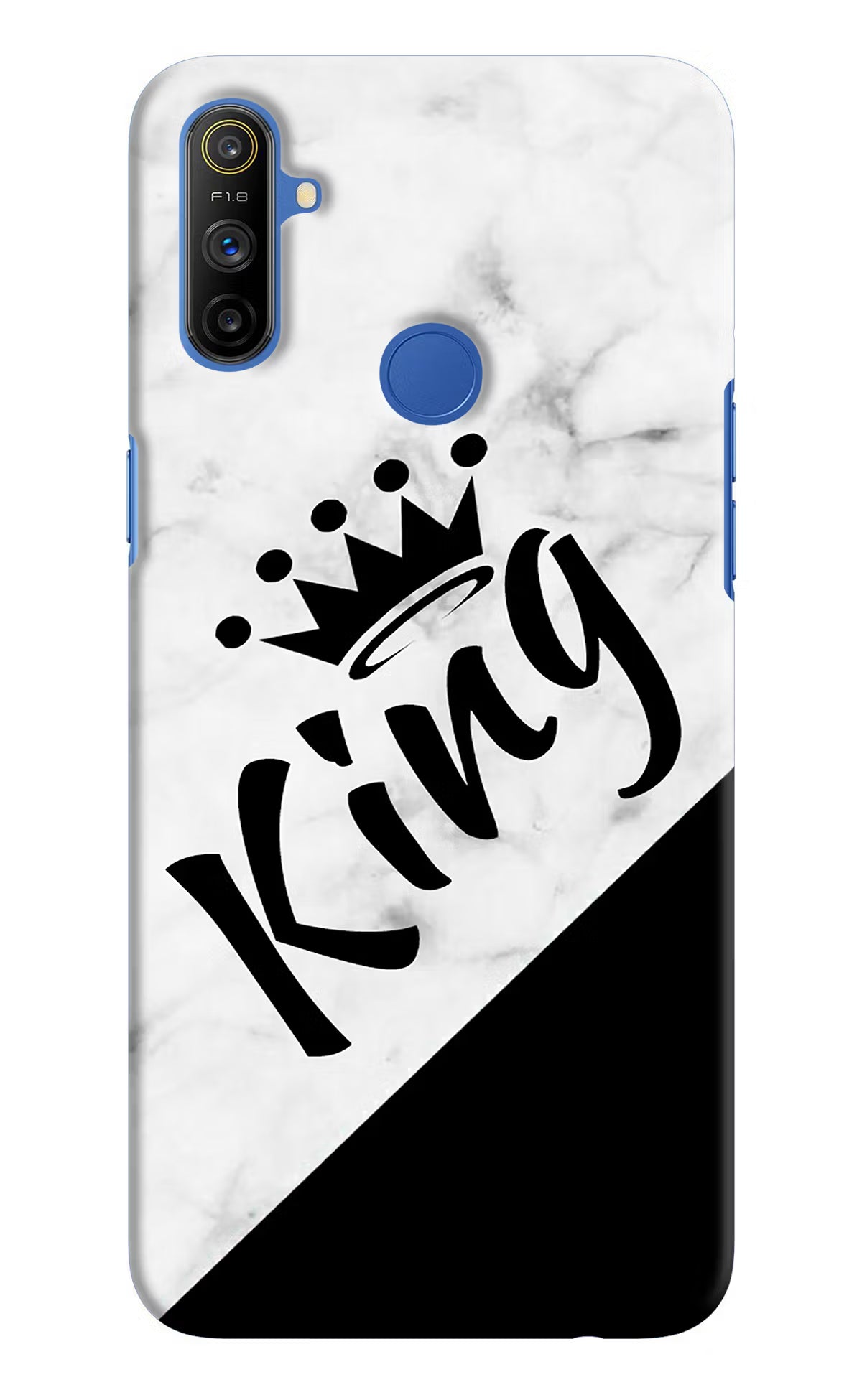 King Realme Narzo 10A/20A Hard Case Back Cover by Casekaro