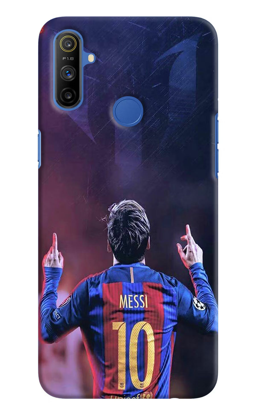 Messi Realme Narzo 10A/20A Back Cover, Hard case