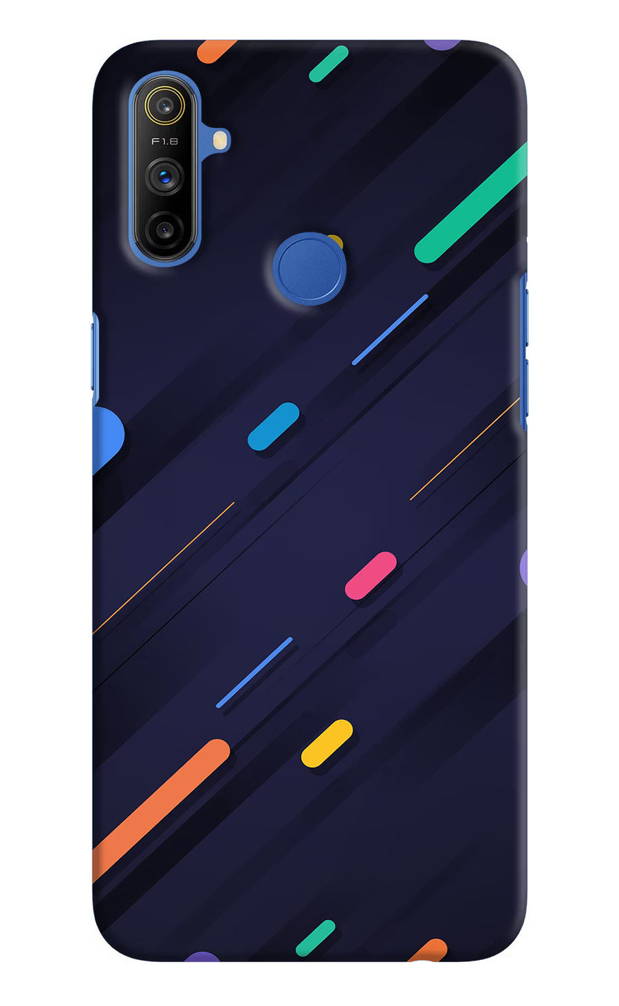 Abstract Design Realme Narzo 10A/20A Back Cover, Hard case
