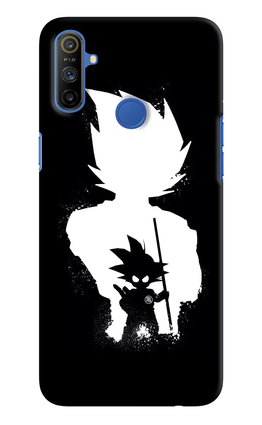 Goku Shadow Realme Narzo 10A/20A Back Cover, Hard case