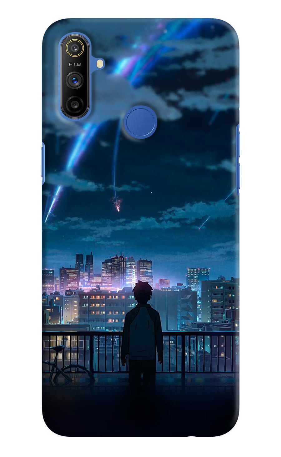 Anime Realme Narzo 10A/20A Back Cover, Hard case