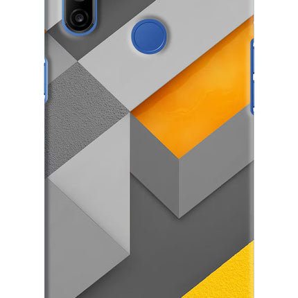 Abstract Realme Narzo 10A/20A Hard Case Back Cover by Casekaro