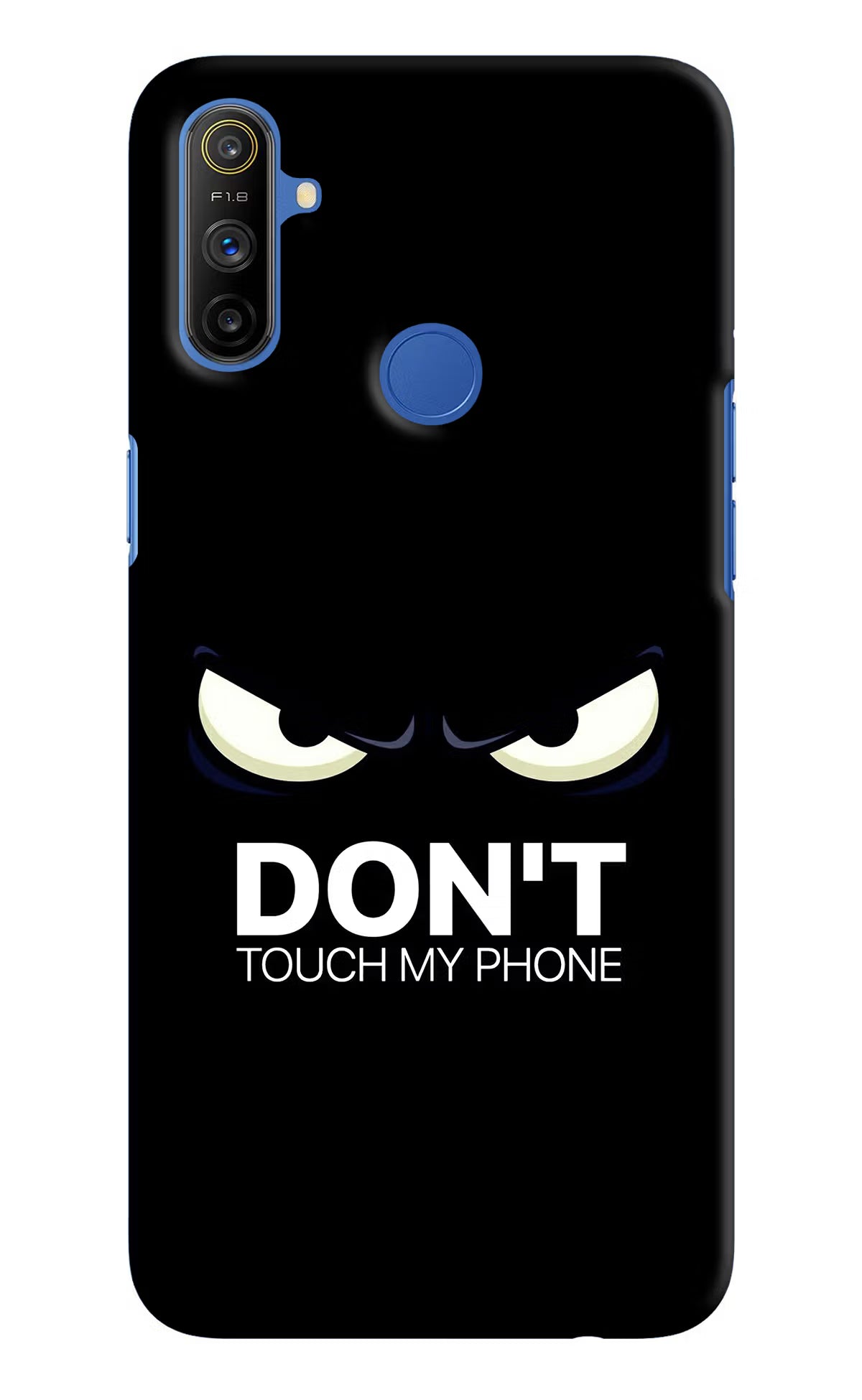 Don'T Touch My Phone Realme Narzo 10A/20A Hard Case Back Cover by Casekaro