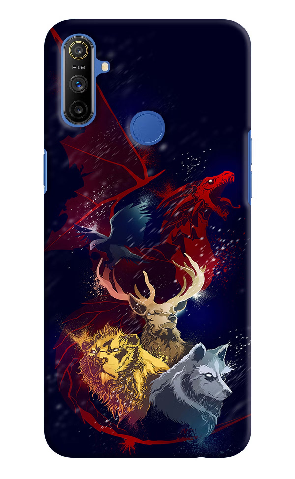 Game Of Thrones Realme Narzo 10A/20A Hard Case Back Cover by Casekaro