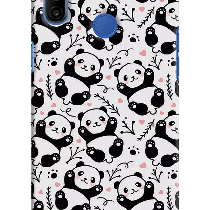 Cute Panda Realme Narzo 10A/20A Hard Case Back Cover by Casekaro