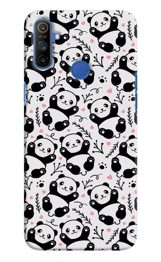 Cute Panda Realme Narzo 10A/20A Hard Case Back Cover by Casekaro