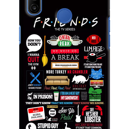 FRIENDS Realme Narzo 10A/20A Hard Case Back Cover by Casekaro
