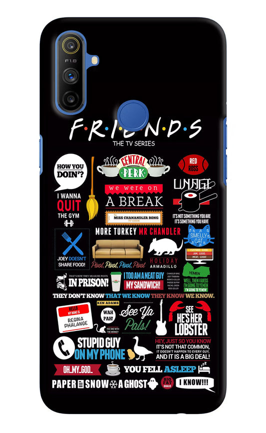 FRIENDS Realme Narzo 10A/20A Hard Case Back Cover by Casekaro