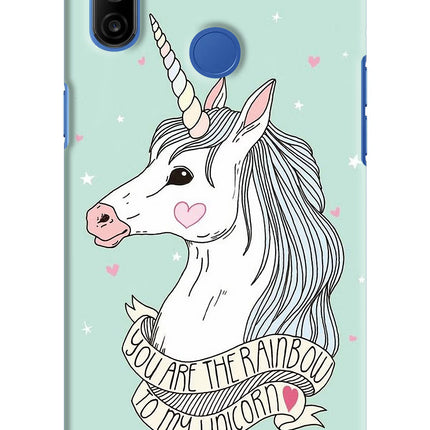 Unicorn Wallpaper Realme Narzo 10A/20A Hard Case Back Cover by Casekaro