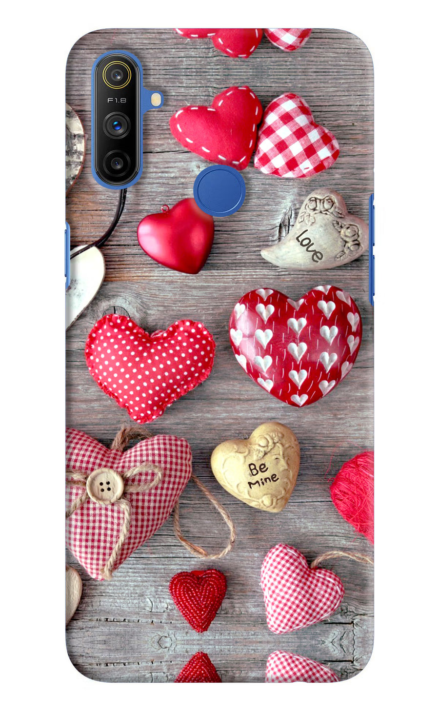 Love Wallpaper Realme Narzo 10A/20A Back Cover, Hard case