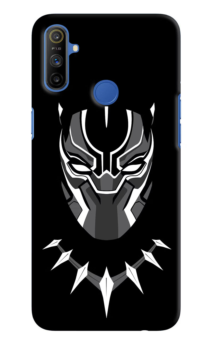 Black Panther Realme Narzo 10A/20A Back Cover, Hard case