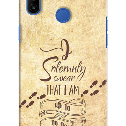 I Solemnly swear that i up to no good Realme Narzo 10A/20A Hard Case Back Cover by Casekaro