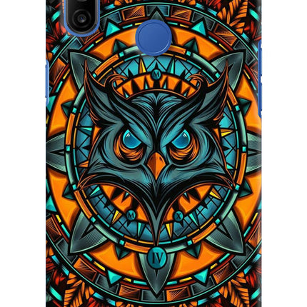 Angry Owl Art Realme Narzo 10A/20A Hard Case Back Cover by Casekaro