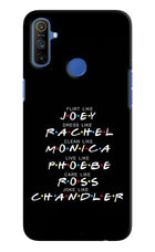 FRIENDS Character Realme Narzo 10A/20A Hard Case Back Cover by Casekaro