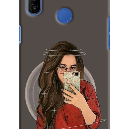 Selfie Queen Realme Narzo 10A/20A Hard Case Back Cover by Casekaro