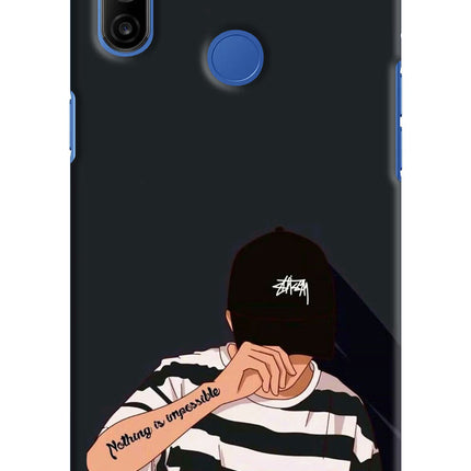 Aesthetic Boy Realme Narzo 10A/20A Hard Case Back Cover by Casekaro