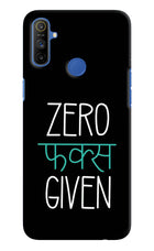Zero Fucks Given Realme Narzo 10A/20A Hard Case Back Cover by Casekaro