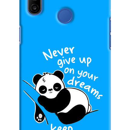 Keep Sleeping Realme Narzo 10A/20A Hard Case Back Cover by Casekaro