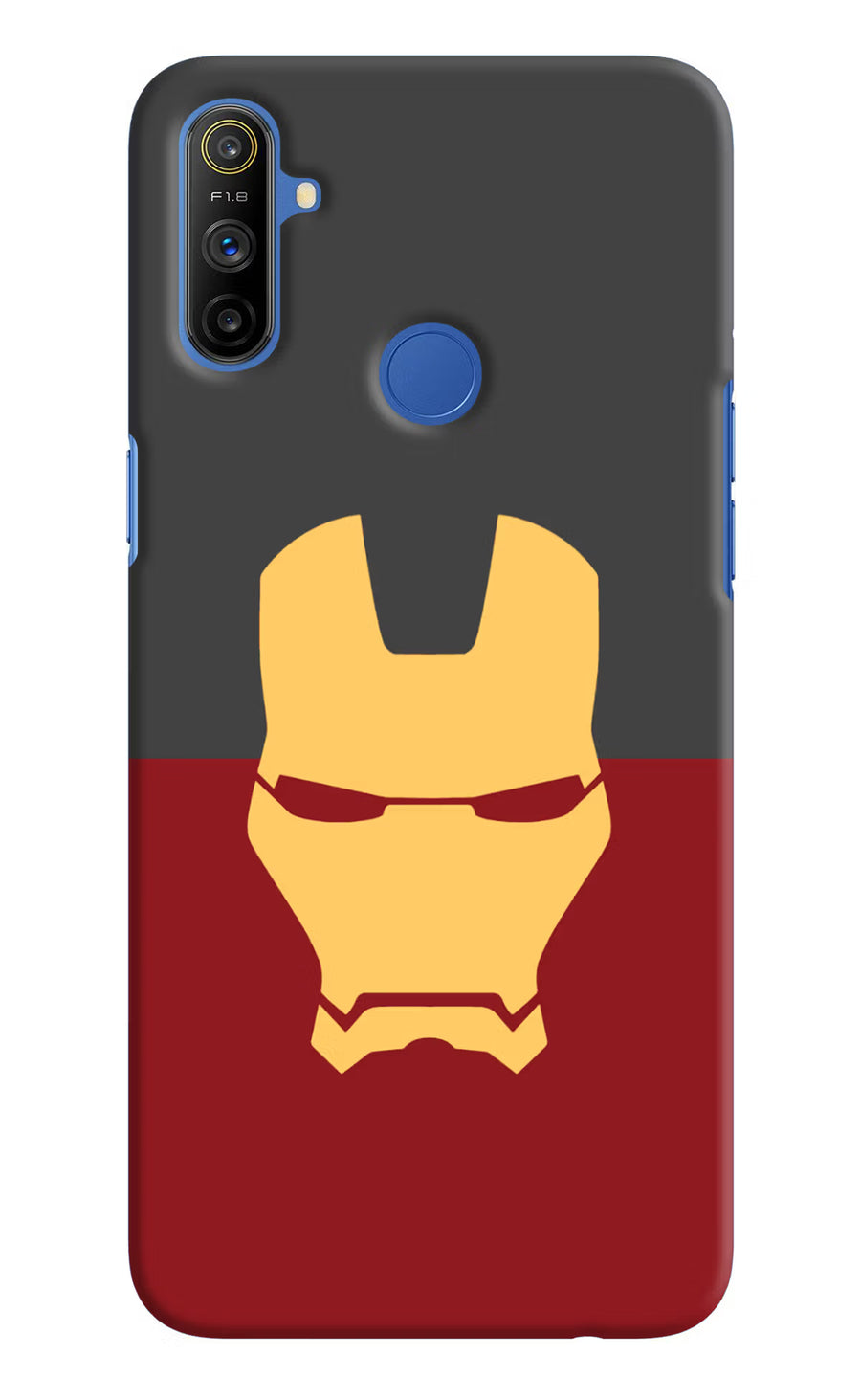 Ironman Realme Narzo 10A/20A Back Cover, Hard case