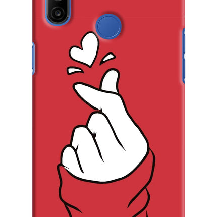 Korean Love Sign Realme Narzo 10A/20A Hard Case Back Cover by Casekaro